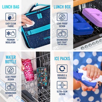 Kids' Print Back to Lunch 5-Piece Set