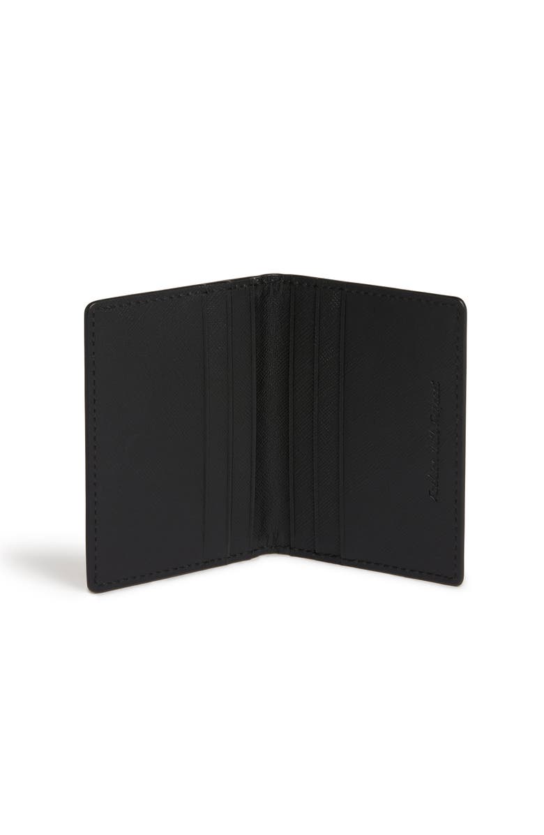 LaBante London Nutcombe Passport Holder & Credit Card Holder Gift Box, Alternate, color, Black
