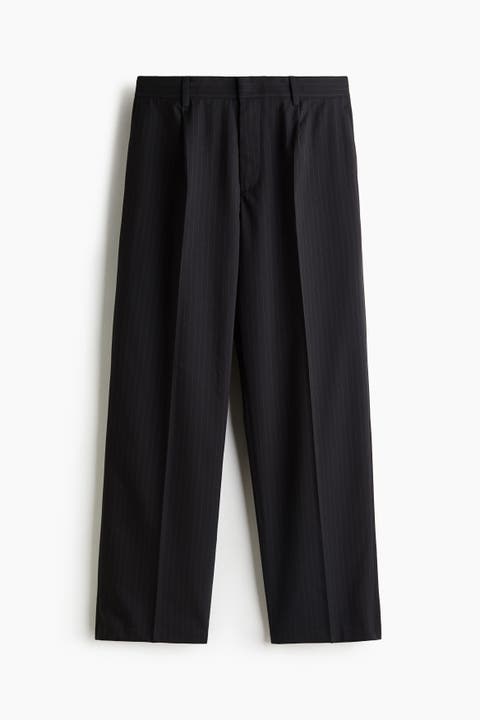 Relaxed Fit Suit Trousers