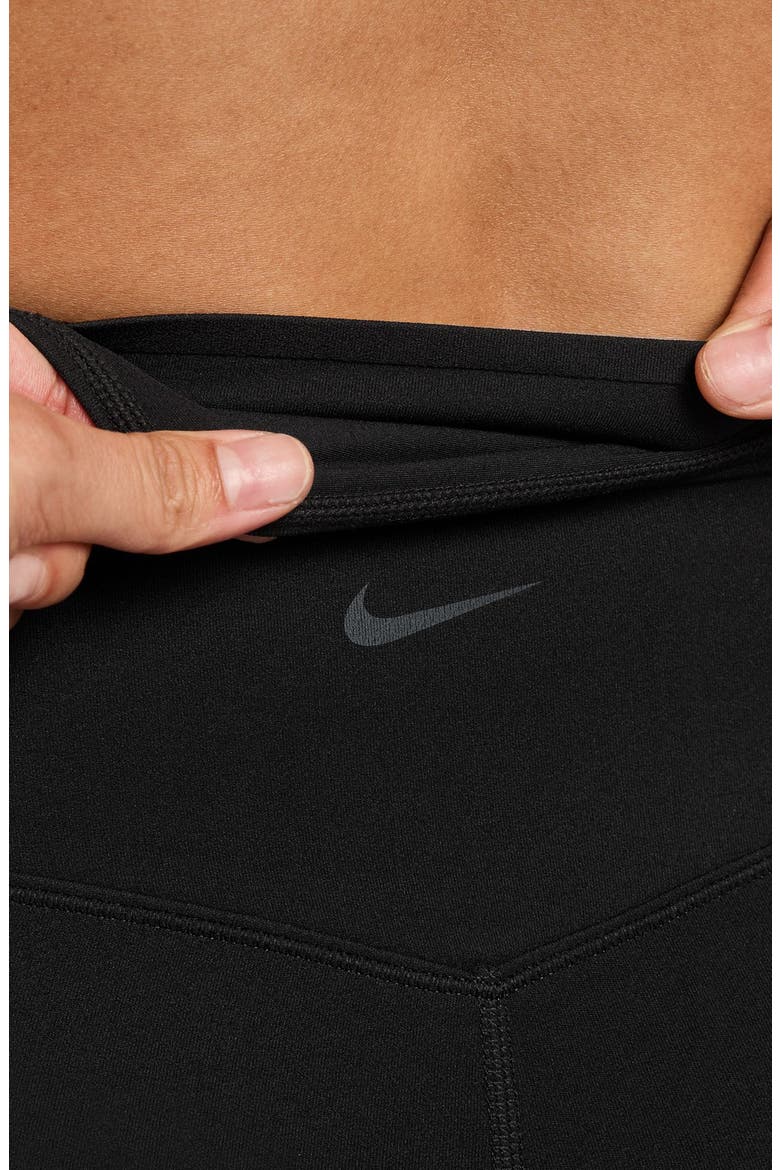 Zenvy Dri-FIT Flare Leggings, Alternate, color, 010 BLACK/COL GY