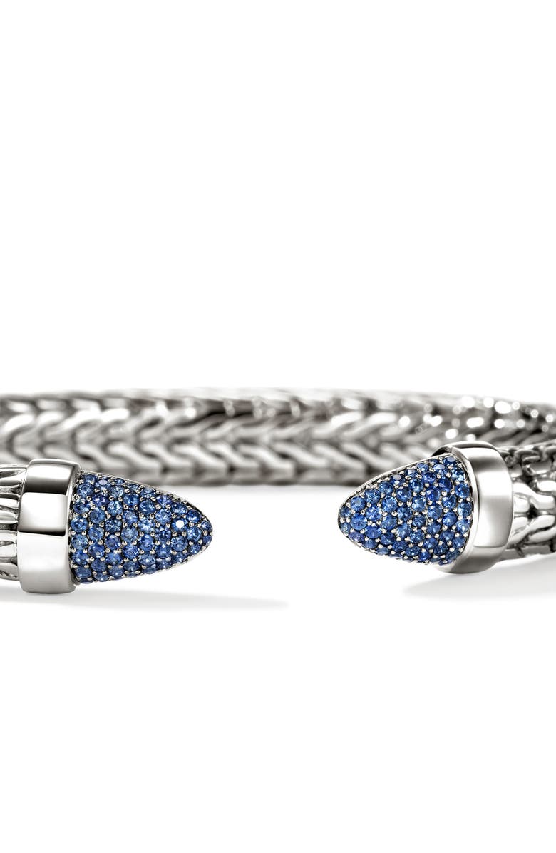 John Hardy Spear 50 Flex Cuff Bracelet, Alternate, color, Silver