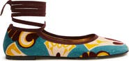 La DoubleJ Winter Ballerina Flats Dendera Light Blue