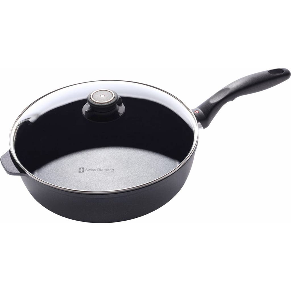 Swiss Diamond 4.3 Quart Saute Pan With Lid in Black  product