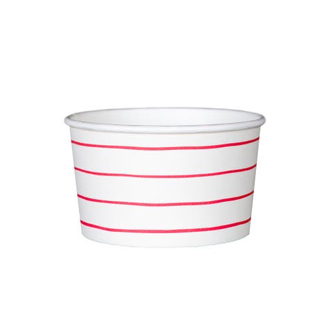 Frenchie Striped Treat Cups