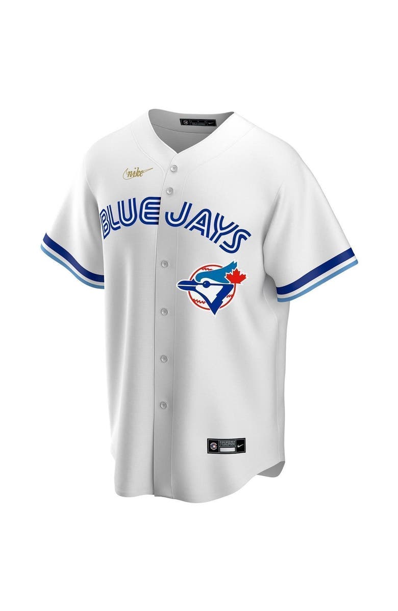 Nike Men's Nike Joe Carter White Toronto Blue Jays Home Cooperstown Collection Player Jersey, Alternate, color,