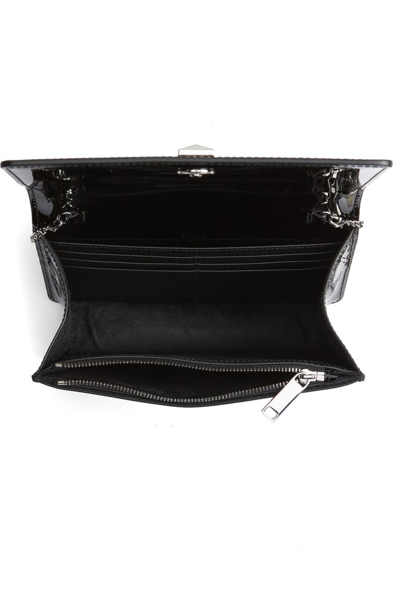 BOSS Nathalie Mini Leather Crossbody Bag, Alternate, color,