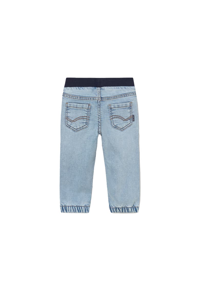 Jeans With Elastic Waistband, Alternate, color, Light Blue