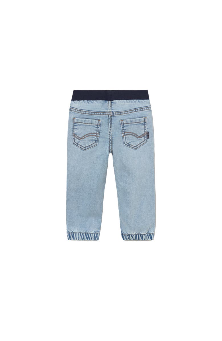 Mayoral Jeans With Elastic Waistband, Alternate, color, Light Blue