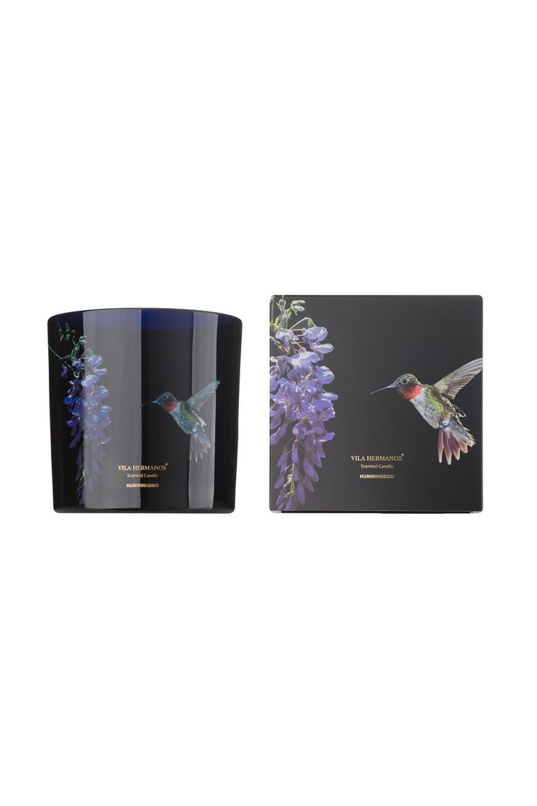 Vila Jungletropia Candle In A Jar, Alternate, color, Colibri Hummingbird