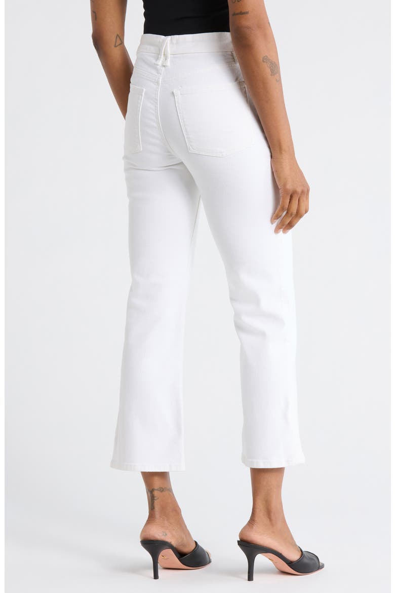 Good Legs Crop Mini Bootcut Jeans, Alternate, color, WHITE001