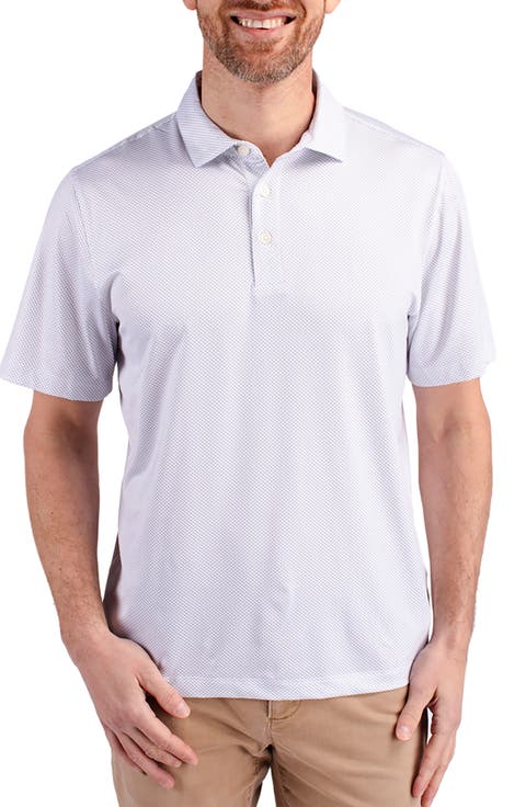 Pike Symmetry Print Recycled Blend Polo