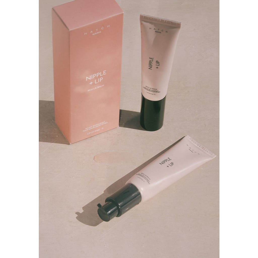 Hatch Collection Nipple + Lip Rescue Balm In Transparent