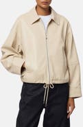 Apparis Ada Faux Leather Bomber Jacket