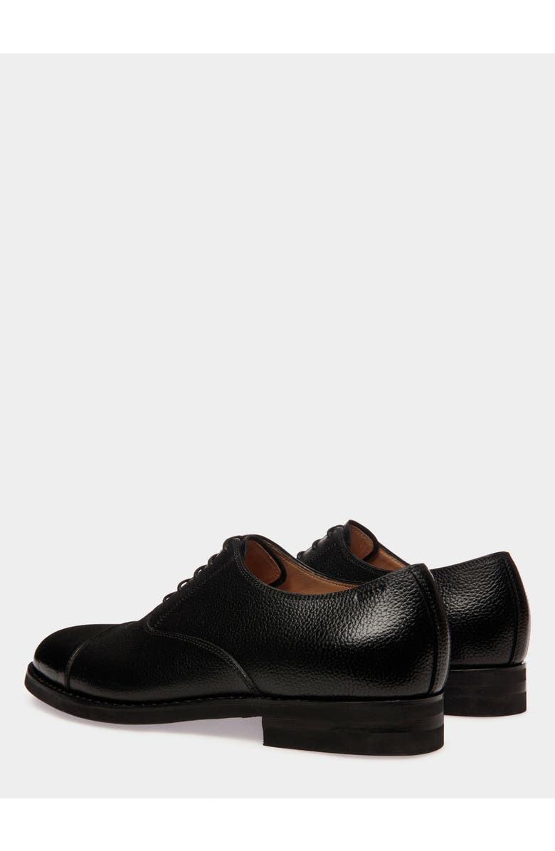 Bally Schoenen Oxford In Grained Leather, Alternate, color, Black