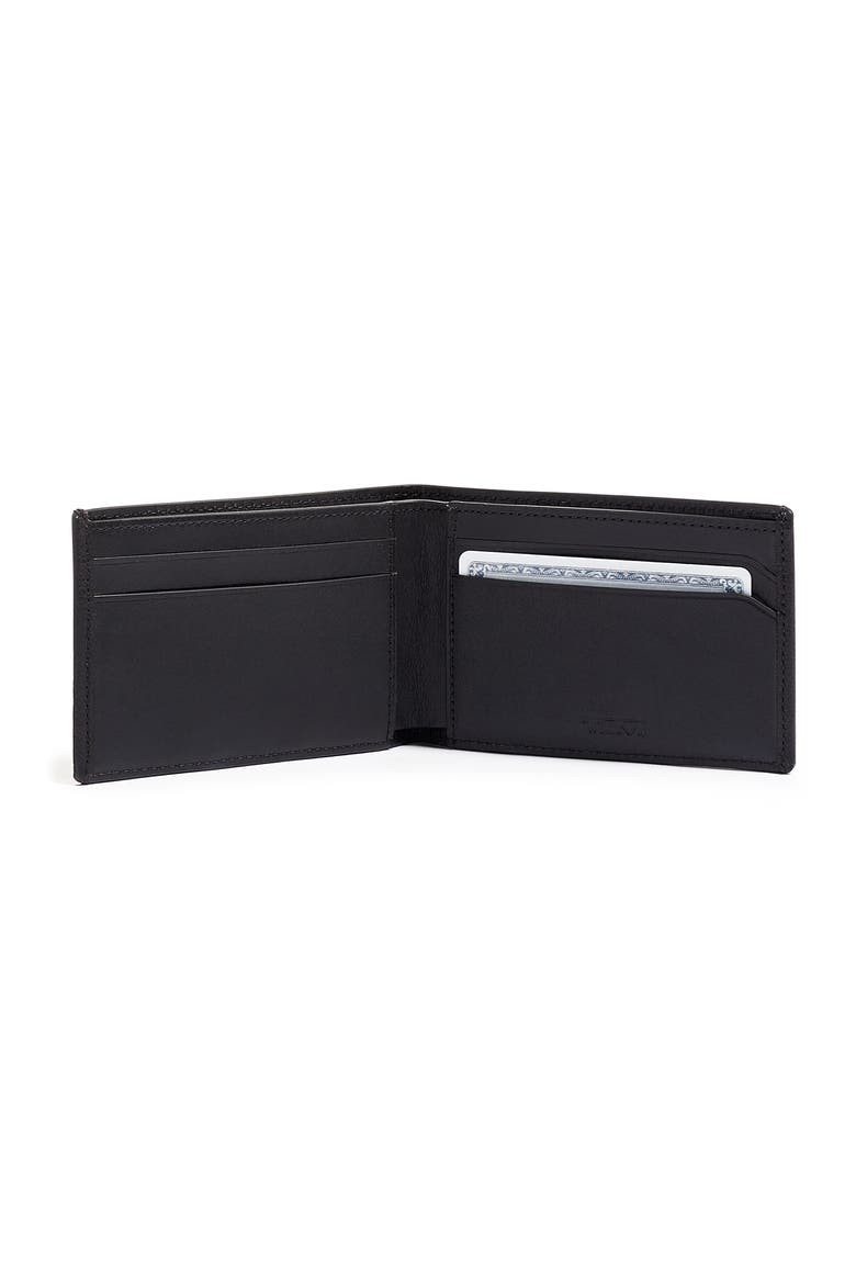 Nassau Slim Leather Wallet, Alternate, color, BLACK TEXTURE
