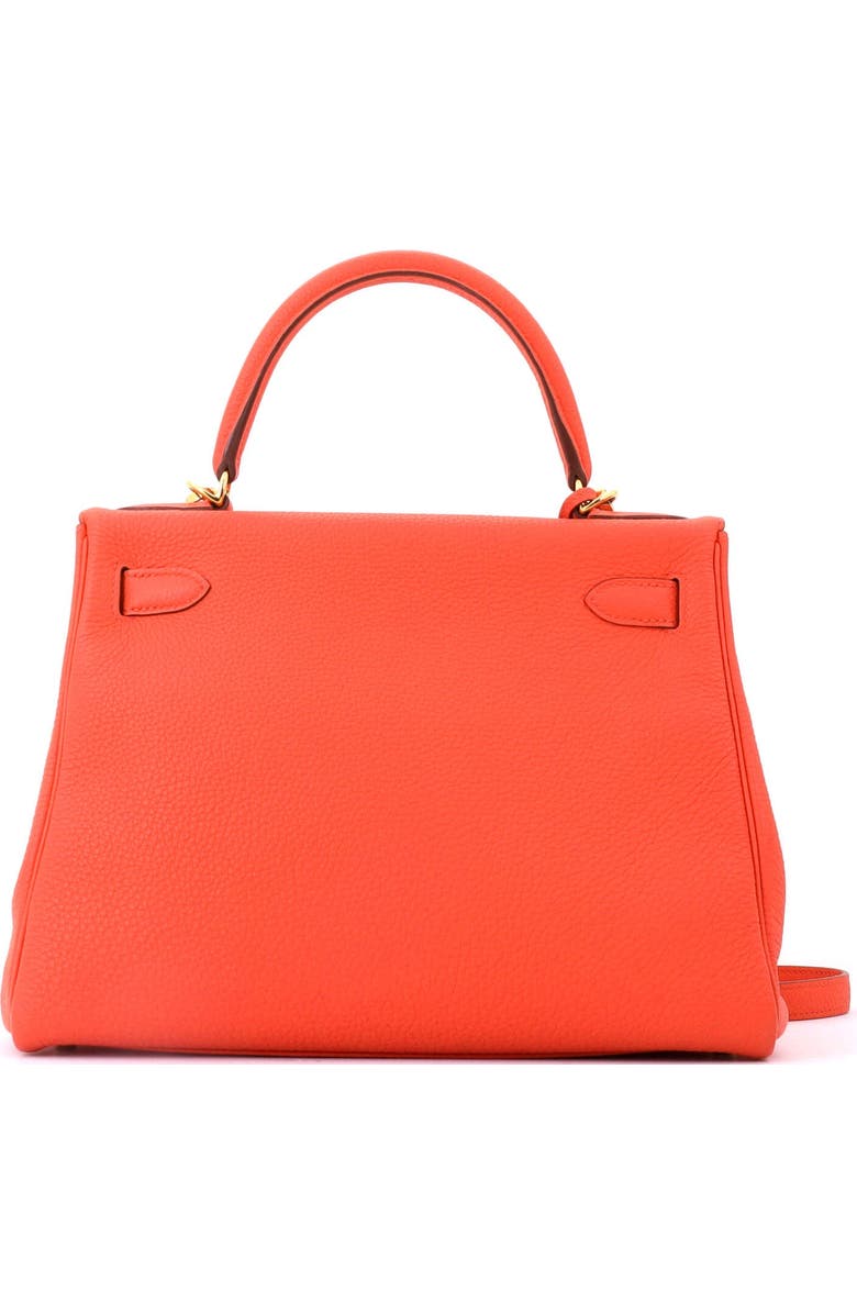 Pre-Owned Hermes Kelly Handbag Orange Togo with Gold Hardware 28, Alternate, color, Capucine