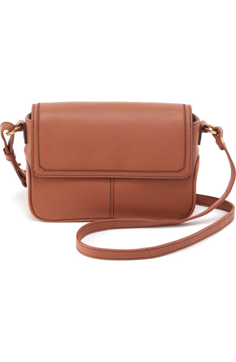 HOBO Small Autry Leather Crossbody Bag, Main, color,