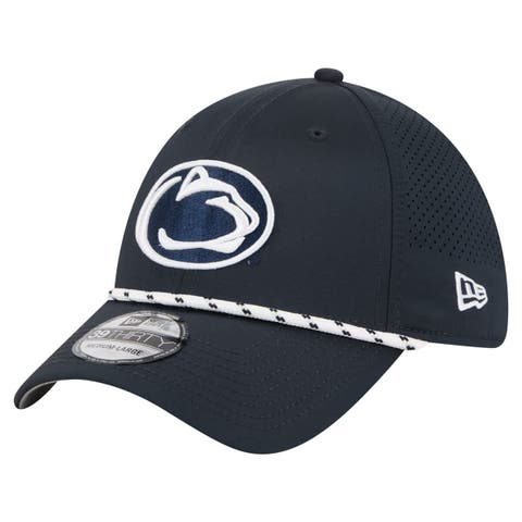 Men's New Era  Navy Penn State Nittany Lions Rope 39THIRTY Flex Hat