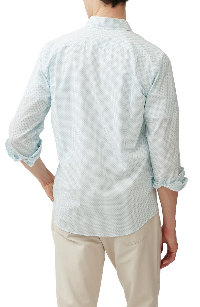 Rodd & Gunn Barrett Reef Neat Button-Up Shirt, Alternate, color, Lake