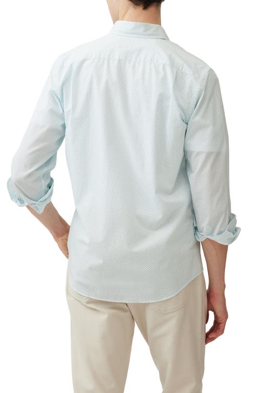 Rodd & Gunn Barrett Reef Neat Button-up Shirt In Lake