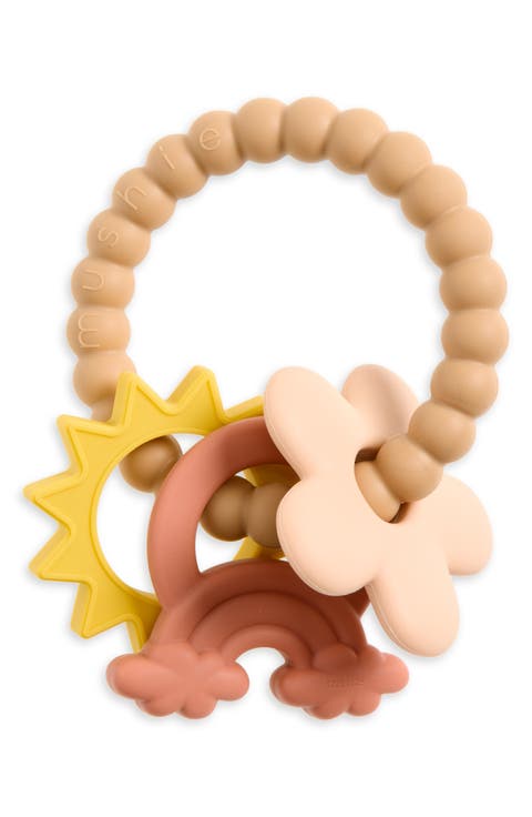 Nature Silicone Teething Ring Toy