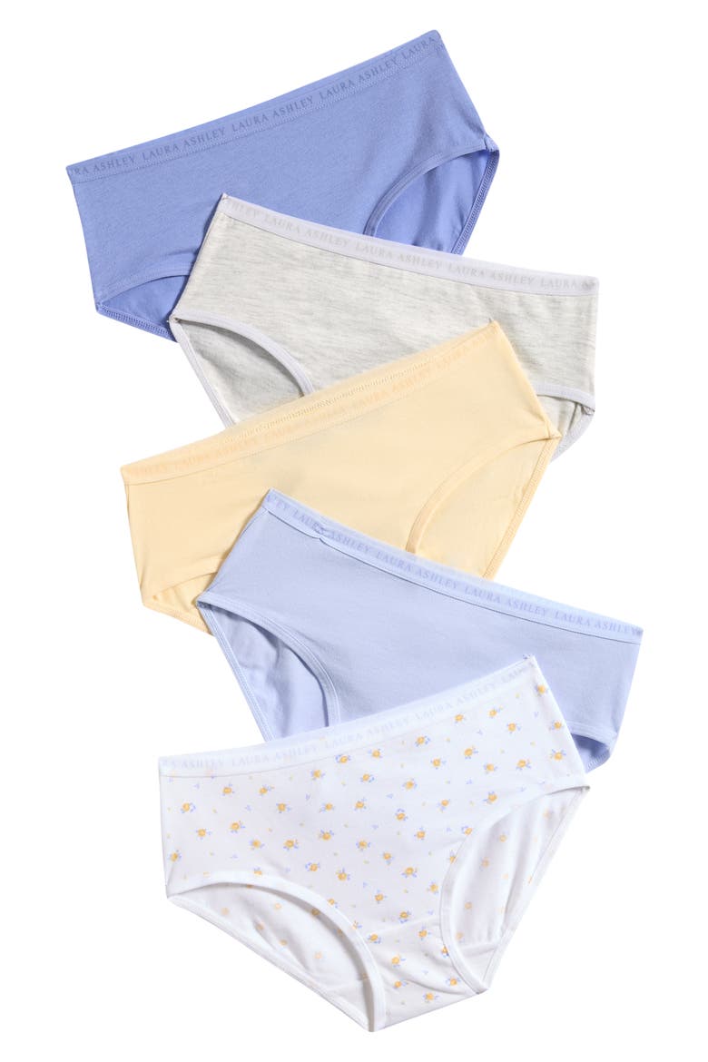 Kids' 5-Pack Assorted Briefs, Main, color, SUNDRESS DITSY/ PRECIOUS PERI