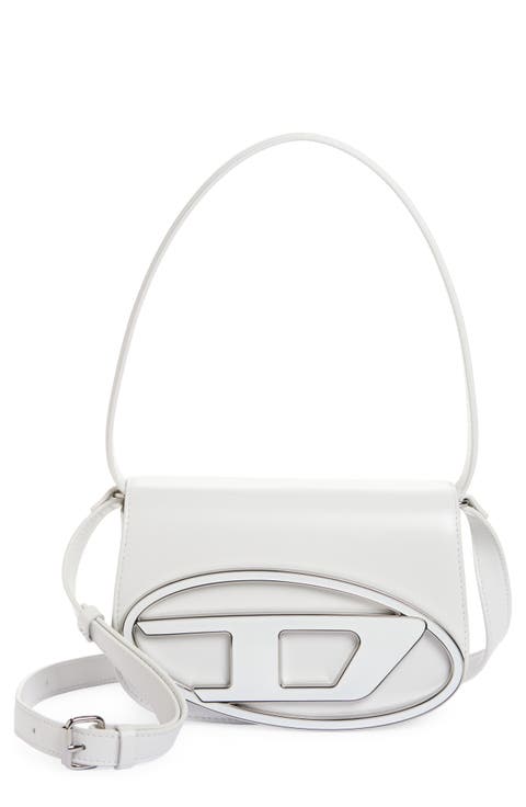1DR Logo Leather Shoulder Bag