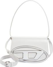 DIESEL® 1DR Logo Leather Shoulder Bag
