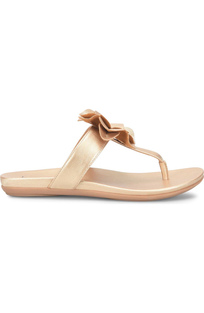 B O C BY BØRN Kendal Floral Appliqué Sandal, Alternate, color, Champagne