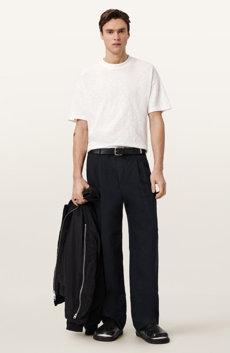 AllSaints Casper Relaxed T-Shirt, Alternate, color, Chalk White