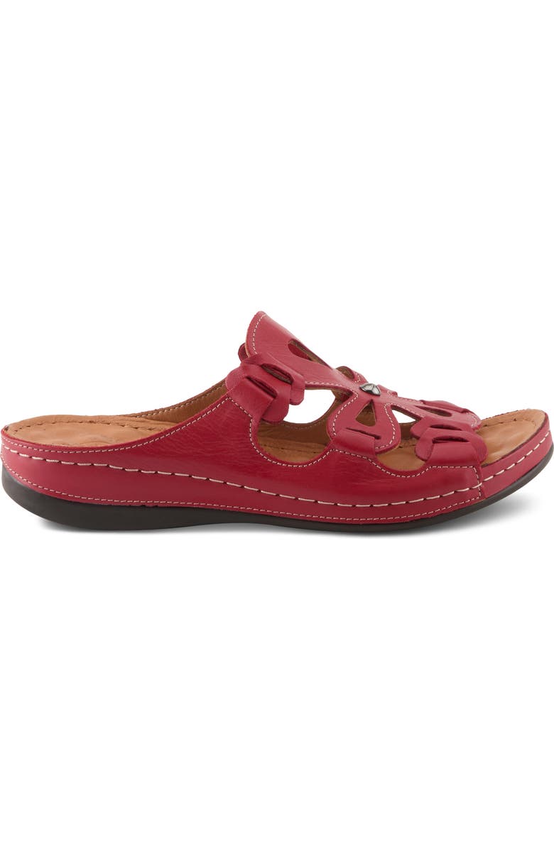 Spring Step Mezera Sandal, Alternate, color, Red