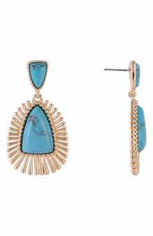 Rachel Roy Resin Drop Earrings