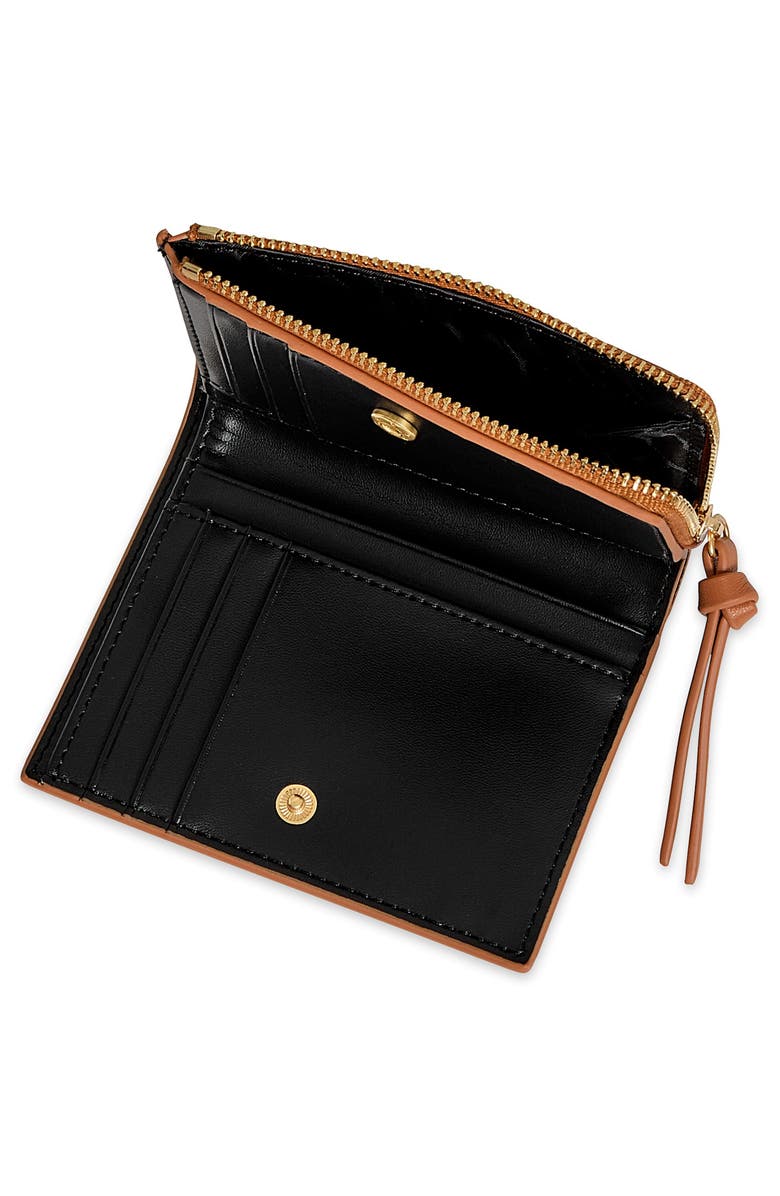 Rebecca Minkoff Slim Megan Leather Wallet, Alternate, color, Caramello