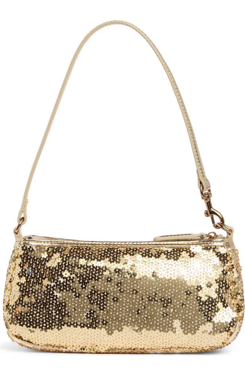 Kurt Geiger London Small Highgate Wristlet Bag, Alternate, color, Gold