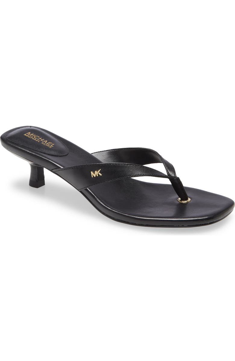 MICHAEL Michael Kors Angela Kitten Heel Flip Flop, Main, color,