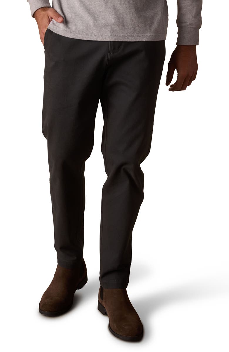 The Normal Brand Stretch Straight Leg Chino Pants, Main, color, Charcoal