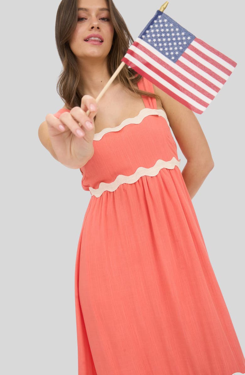 Blu Pepper Maxi Sundress, Alternate, color,