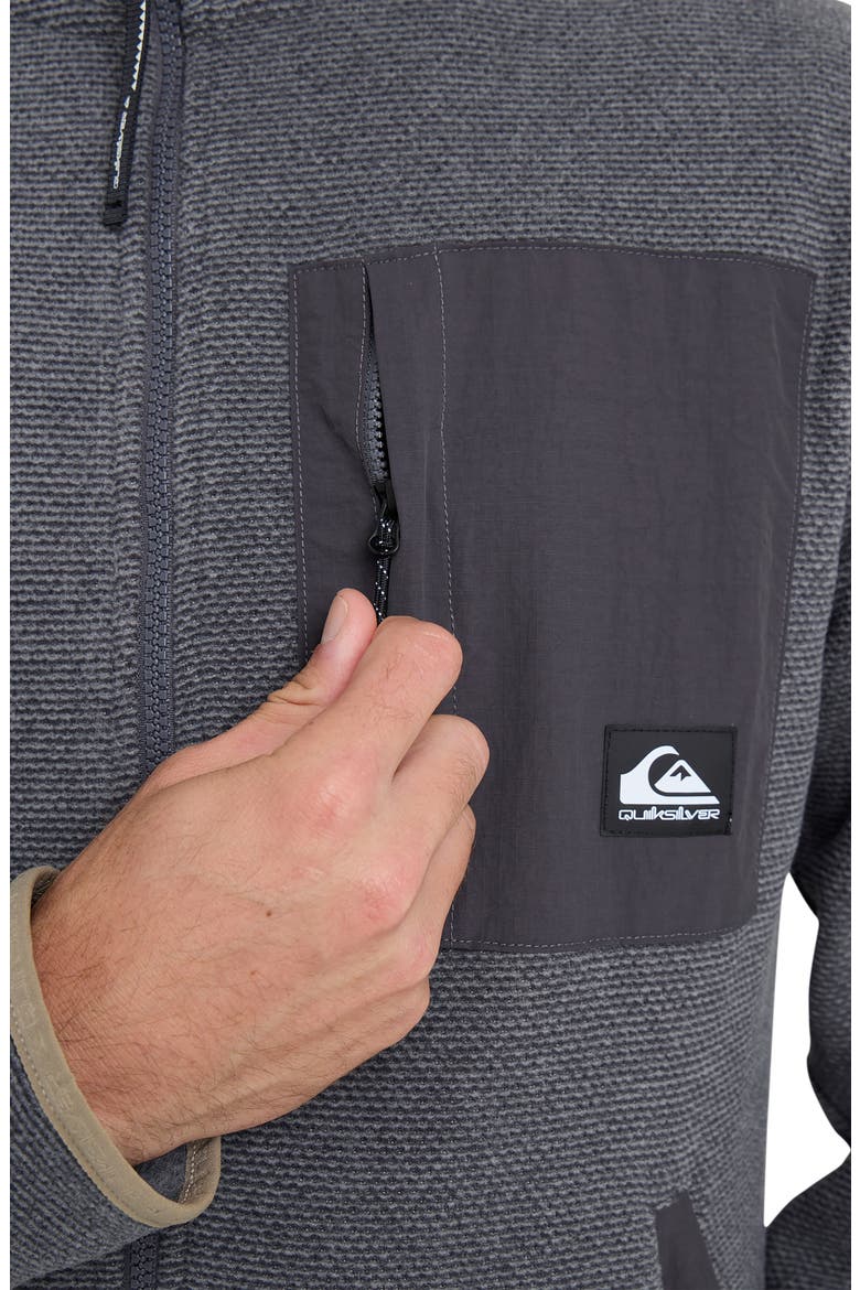 Aker Front Zip Jacket, Alternate, color, QUARRY