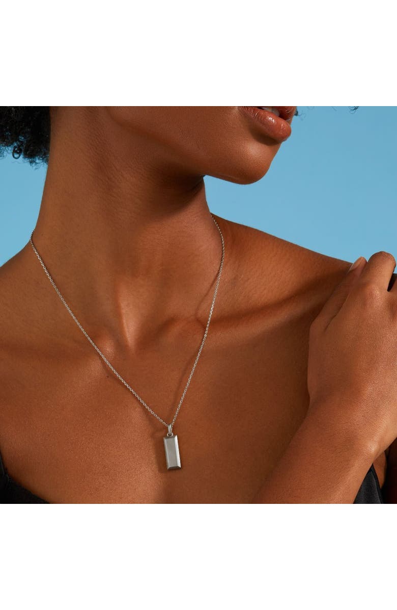 7879 Bullion Bar Pendant, Alternate, color, Platinum