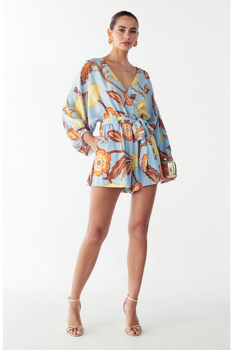 Maya Romper, Alternate, color, Coastal Floral