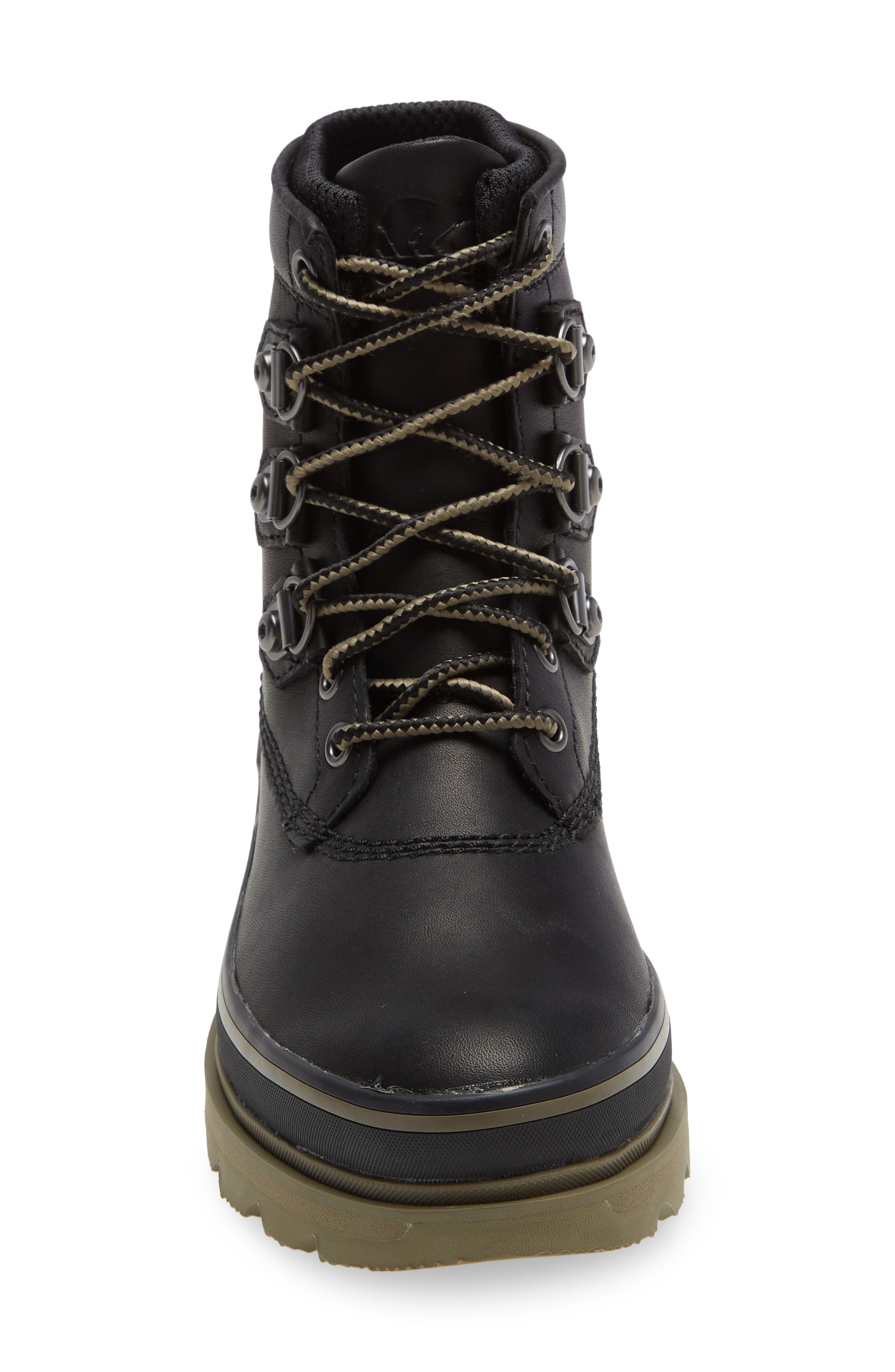 SOREL Lennox<sup>™</sup> Waterproof Lace-Up Street Boot, Alternate, color, 