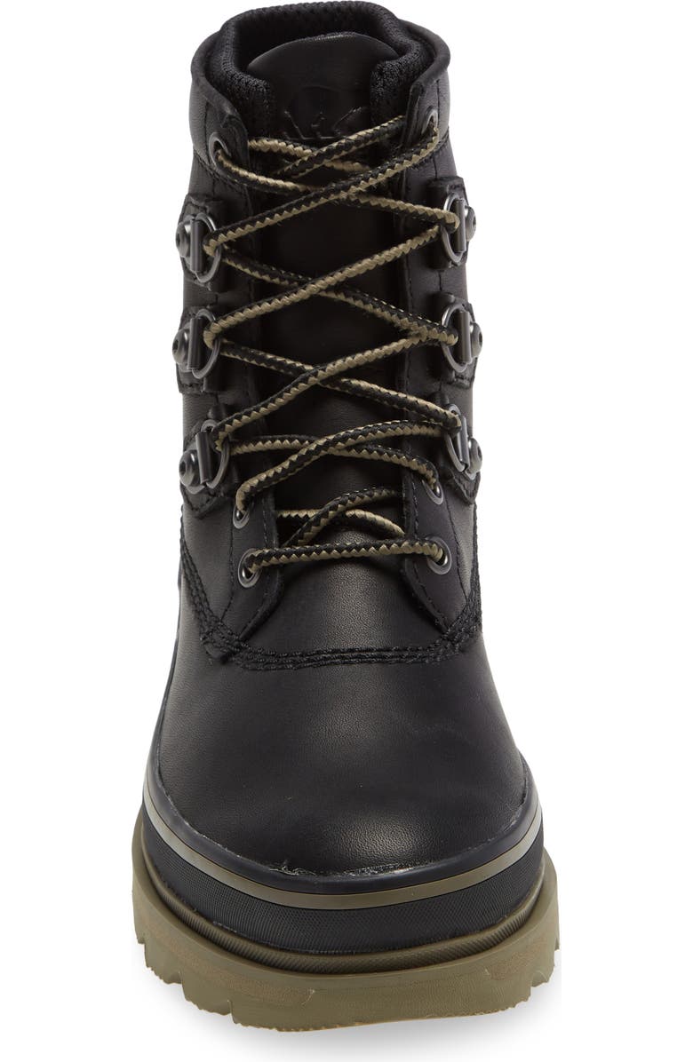 SOREL Lennox<sup>™</sup> Waterproof Lace-Up Street Boot, Alternate, color,