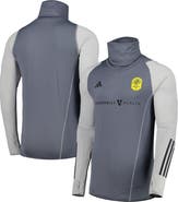 adidas Men's adidas Gray Nashville SC Warm Raglan COLD.RDY Top