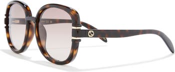 57mm Square Sunglasses