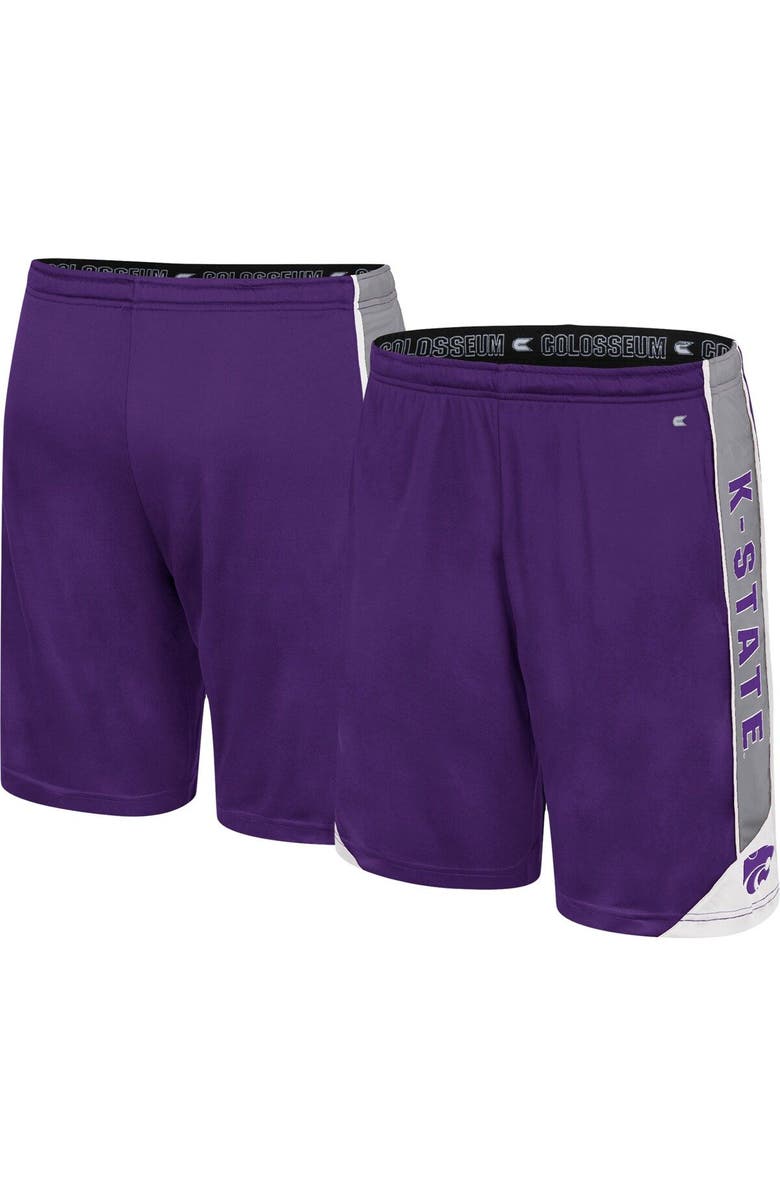COLOSSEUM Men's Colosseum Purple Kansas State Wildcats Haller Shorts, Main, color, Purple