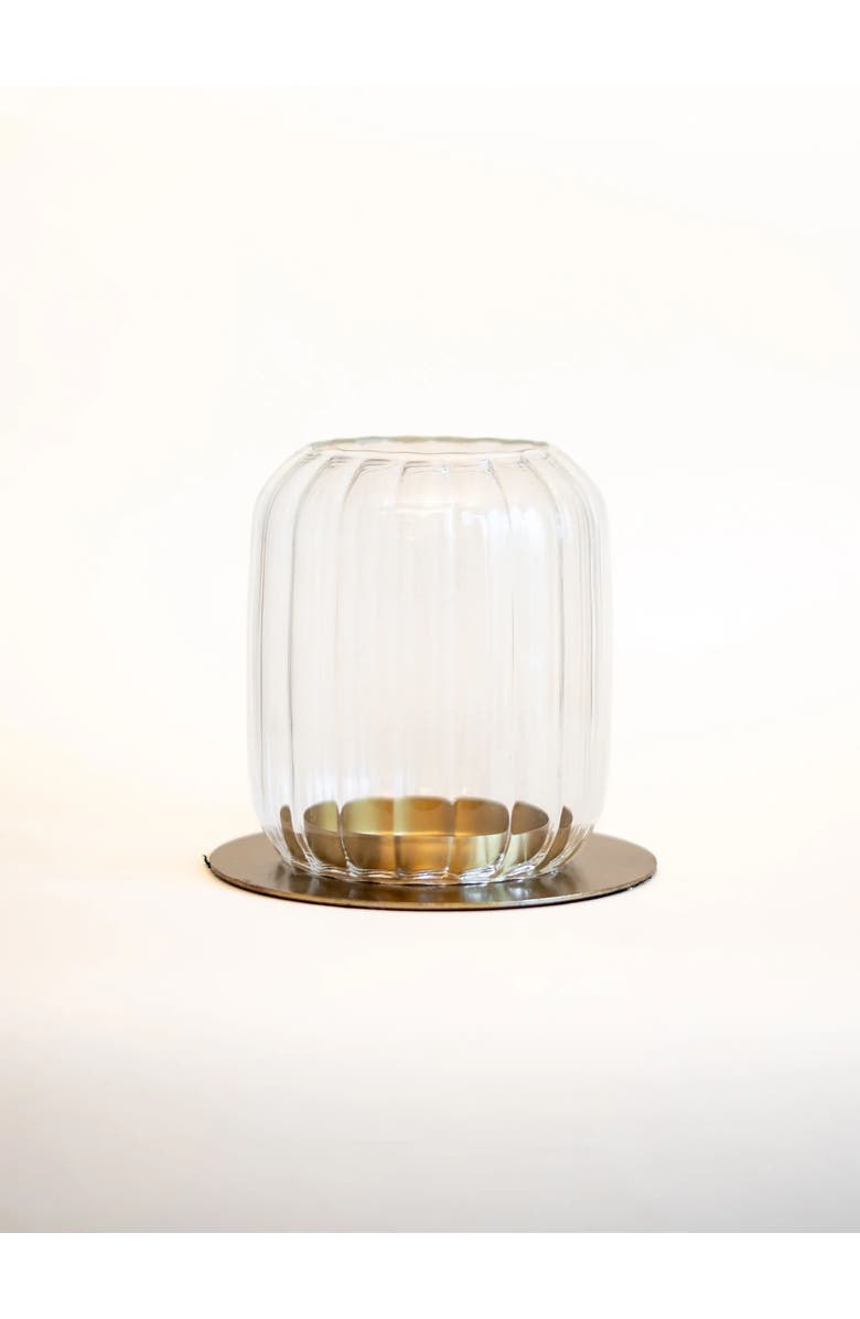 Fleck Kira Glass Lantern, Main, color, Clear