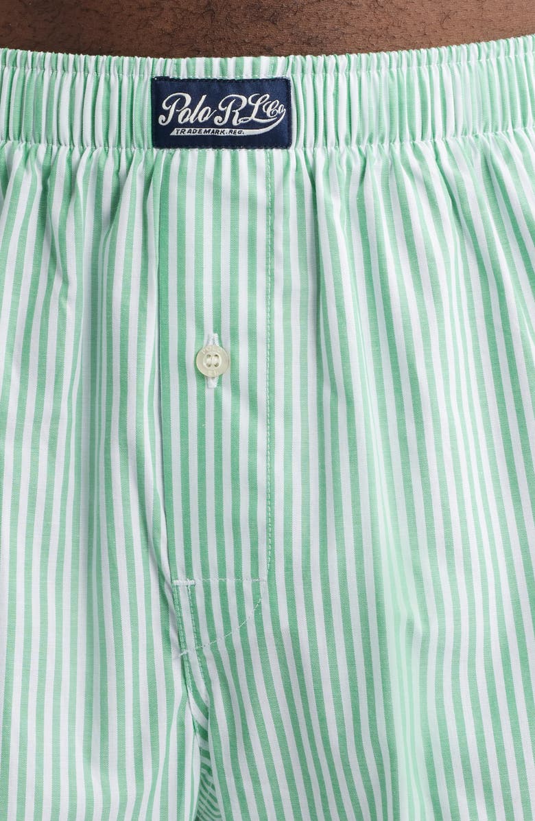 Polo Ralph Lauren Stripe Woven Cotton Boxers, Alternate, color, 