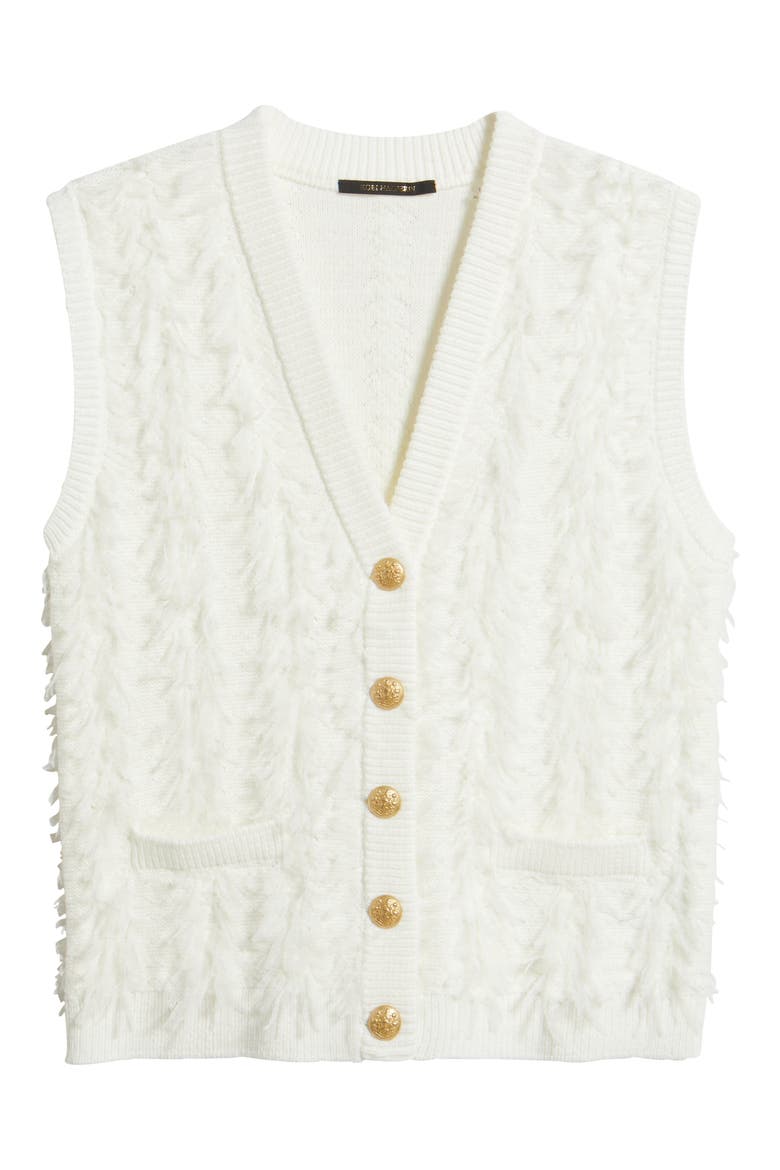 Sterling Sweater Vest, Alternate, color, IVORY