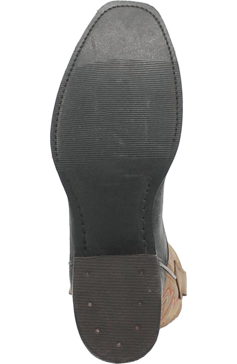 Dingo True Grit Cowboy Boot, Alternate, color, Black