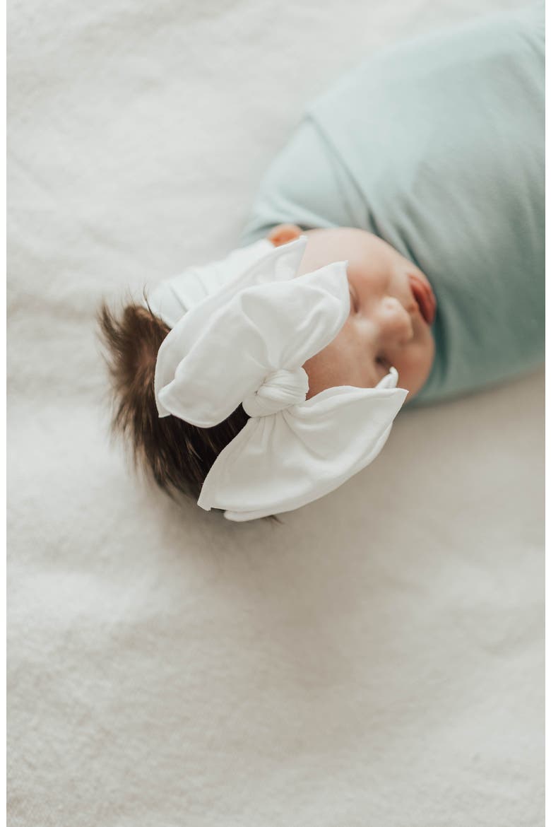 Fab-Bow-Lous Headband, Alternate, color, WHITE